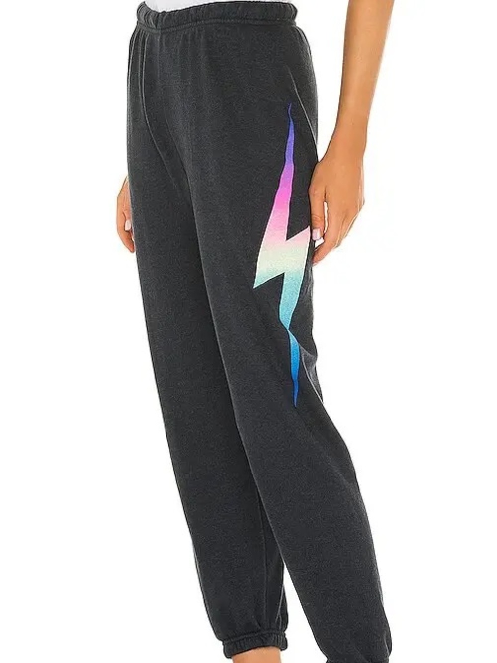 Aviator Nation Bolt Sweatpants Rainbow